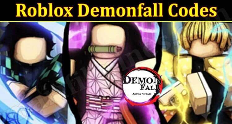 Demon Fall Codes for July 2021 - Roblox 