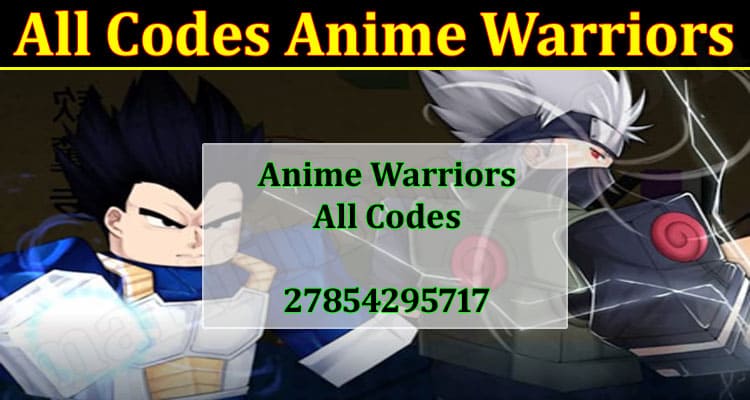 UPD163X Anime Warriors Simulator 2 Codes Wiki