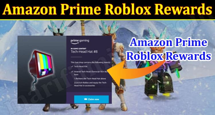 RobloxCodesIo on X: 𝗡𝗲𝘄  Prime Gaming item! Redeem this Tech-Head  hat included with your  Prime membership! 📺💜 Here's how to claim  this #Roblox  Prime Gaming Reward -    /