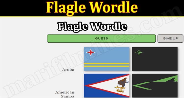Introduction to #flagle! A flag guessing game. #flagle #flags #wordle